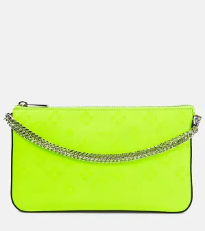 Christian Louboutin Loubila leather clutch