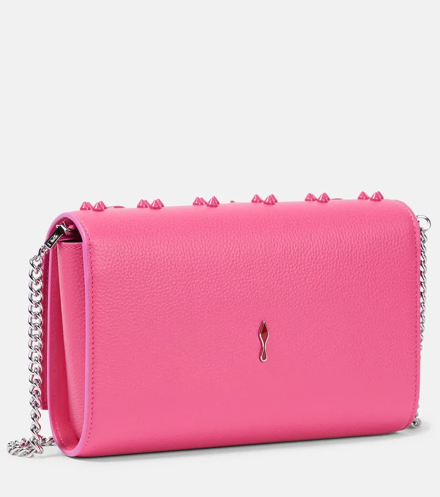 Christian Louboutin Paloma leather clutch
