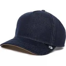 Goorin Bros Denim Nude Trucker Hat (Navy Denim)