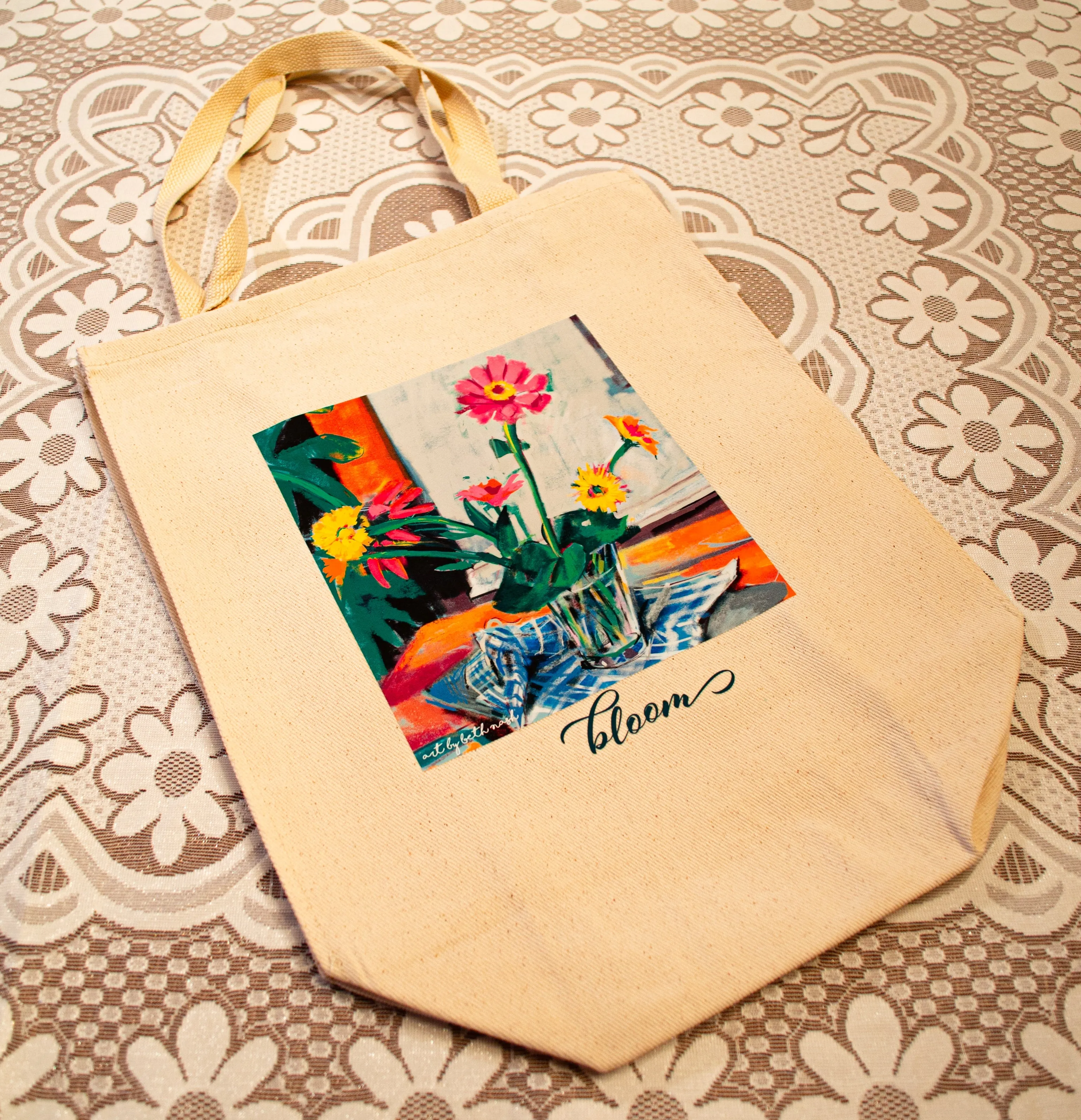Reusable Market Bag by Nash Bloom - Eco-Friendly and Stylish