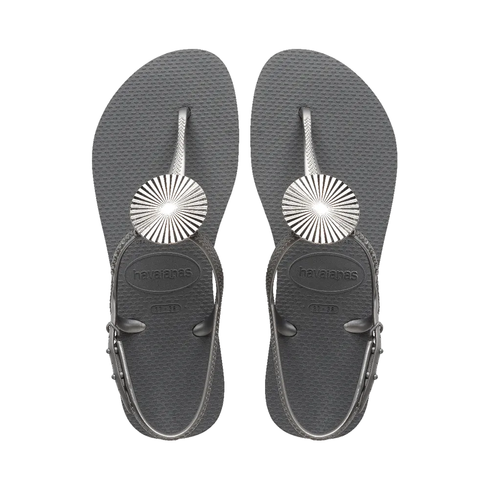 Twist Metal Sandals