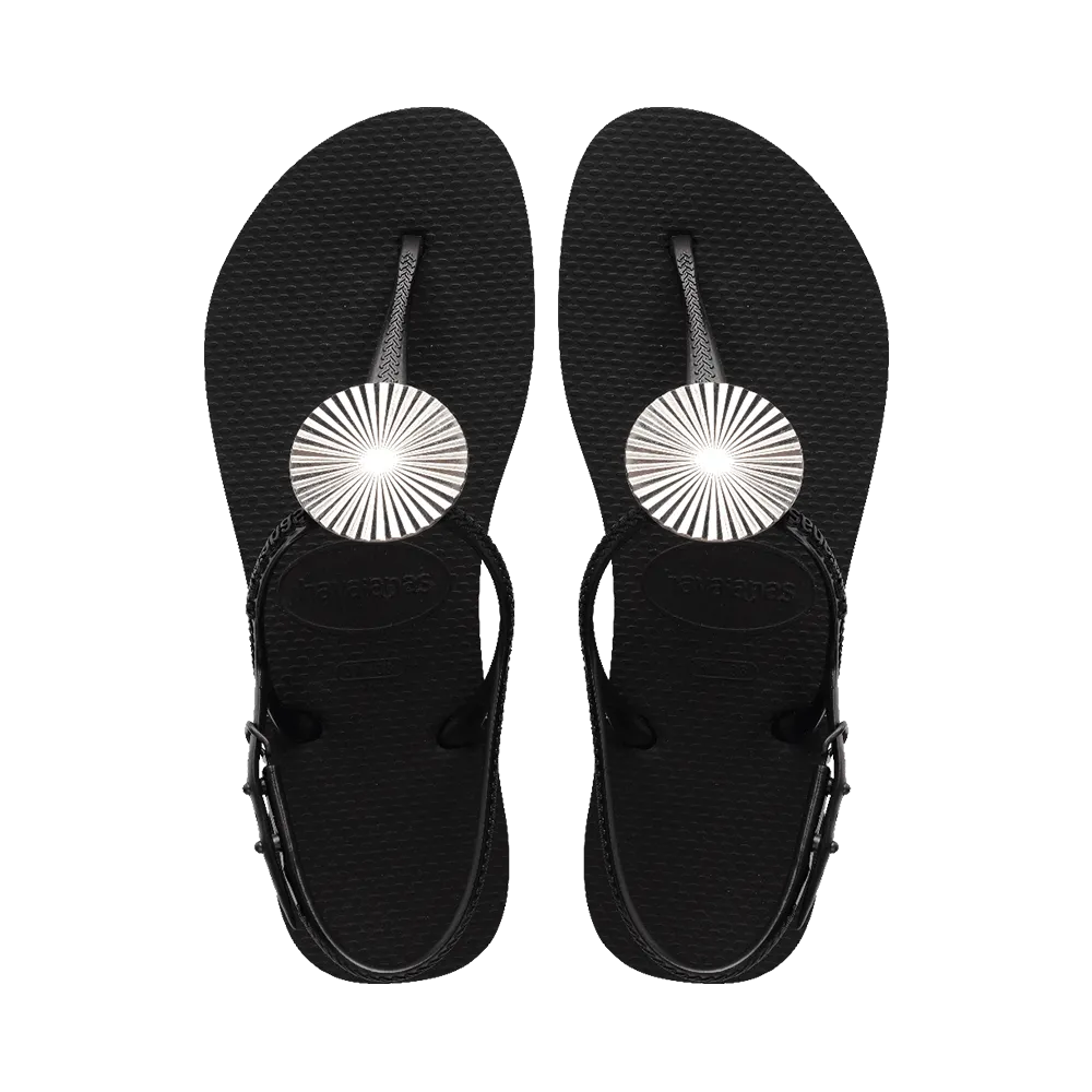 Twist Metal Sandals
